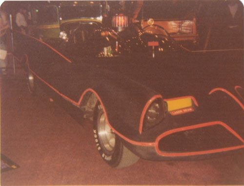 Batmobile at World of Wheels in 1977