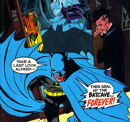 Seal the Batcave - Batman 217