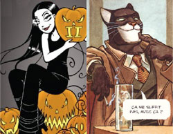 Nemi and Blacksad