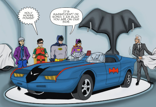 The new Batmobile is unveiled in 